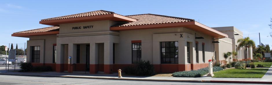 The Public Safety building.