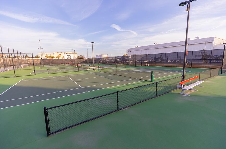 LBCC Tennis Complex Building W – 6 Courts 