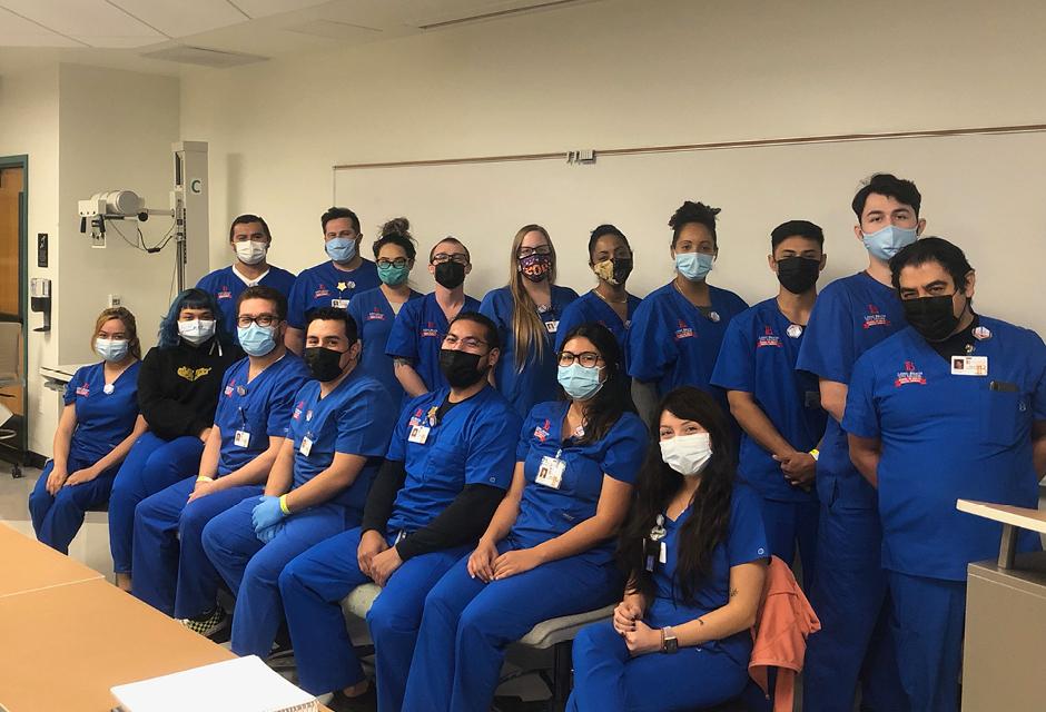 LBCC Diagnostic Medical Imaging Program Student Group Photo