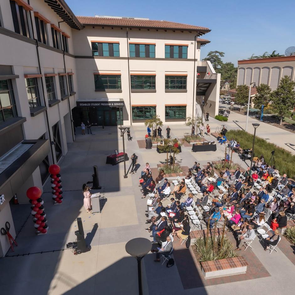 LBCC Building M ribbon cutting ceremony