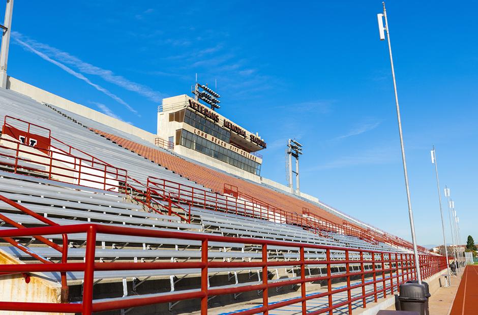 LBCC Veteran's Stadium seating