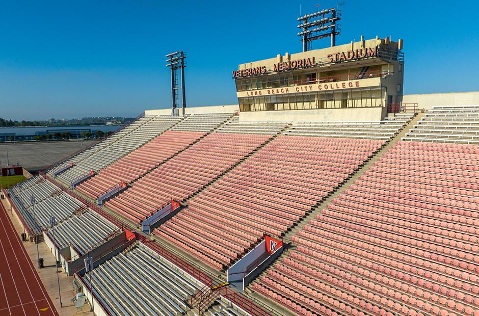 LBCC Veteran's Stadium seating